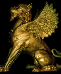 Winged Lion by Toin Adams