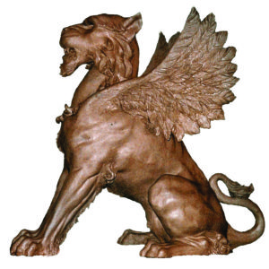 Winged Lion by Toin Adams