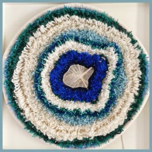 Stronger Than You Think - Fibre Art Wall Hanging by Jane Rodenburg of Weave Deck